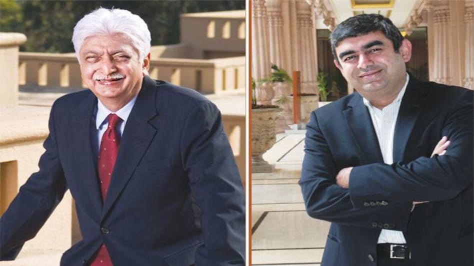 Azim Premji Chairman, Wipro Limited & Vishal Sikka CEO, Infosys Azim Premji Chairman, Wipro Limited & Vishal Sikka CEO, Infosys