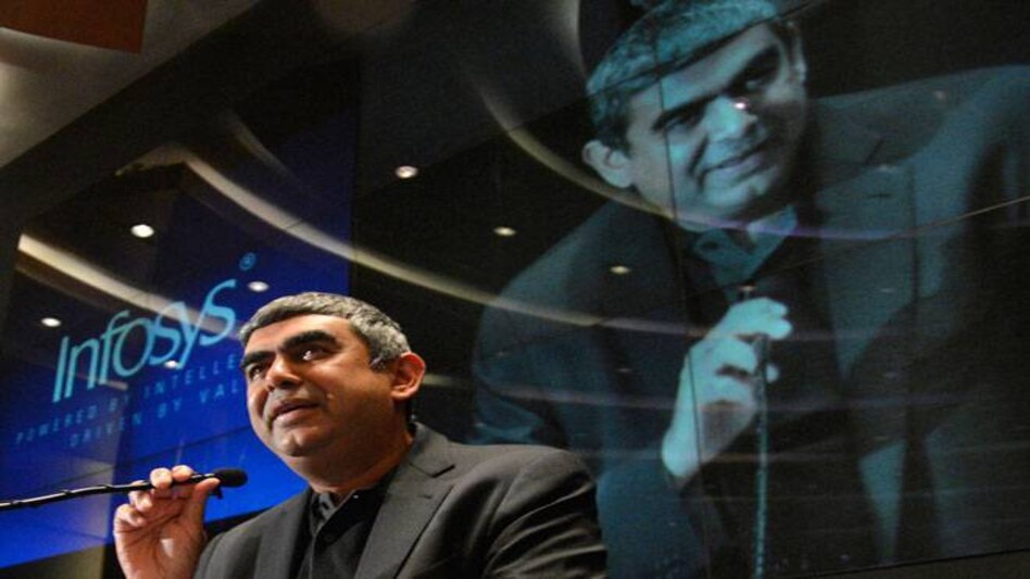 Infosys CEO and MD Vishal Sikka Infosys CEO and MD Vishal Sikka