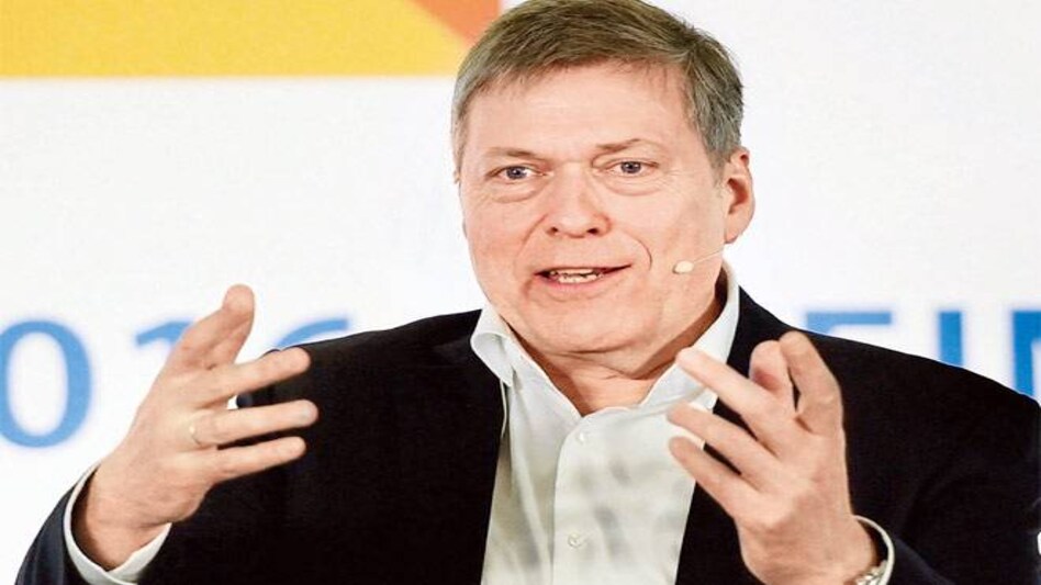 MD and CEO of Tata Motors Guenter Butschek at the press conference in Mumbai MD and CEO of Tata Motors Guenter Butschek at the press conference in Mumbai