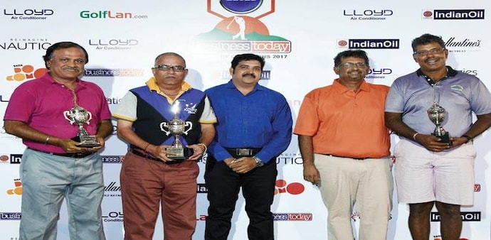 G Sudheer (LLOYD) with the Winning Team 'Chennai Challengers' (L-R) Ramdas Naik, Lakshmi Narayana, G Sudheer & Venkatakrishnan G Sudheer (LLOYD) with the Winning Team 'Chennai Challengers' (L-R) Ramdas Naik, Lakshmi Narayana, G Sudheer & Venkatakrishnan