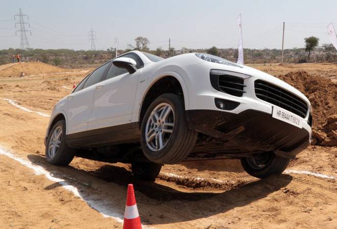 Porsche India showcases Cayenne and Macan off-road capabilities