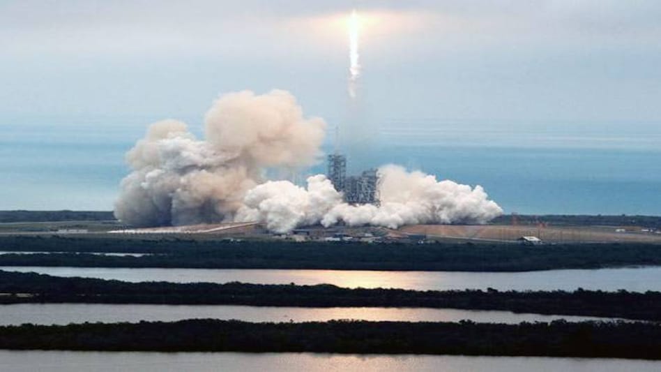 SpaceX launches its first recycled rocket in historic leap SpaceX launches its first recycled rocket in historic leap