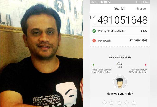 Ola charged Rs 149 crore for a ride that never happened. And it wasn't even an April Fool's joke