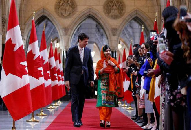 Malala Yousafzai becomes sixth honorary Canada citizen