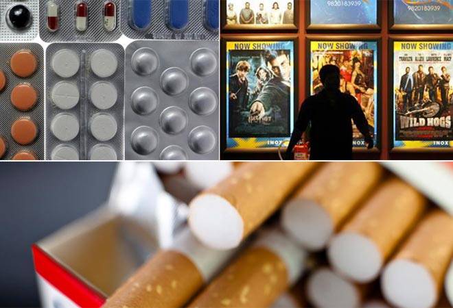 Tax rates under GST: What's the impact on flight, taxi, movie, medicine, cigarette prices Tax rates under GST: What's the impact on flight, taxi, movie, medicine, cigarette prices