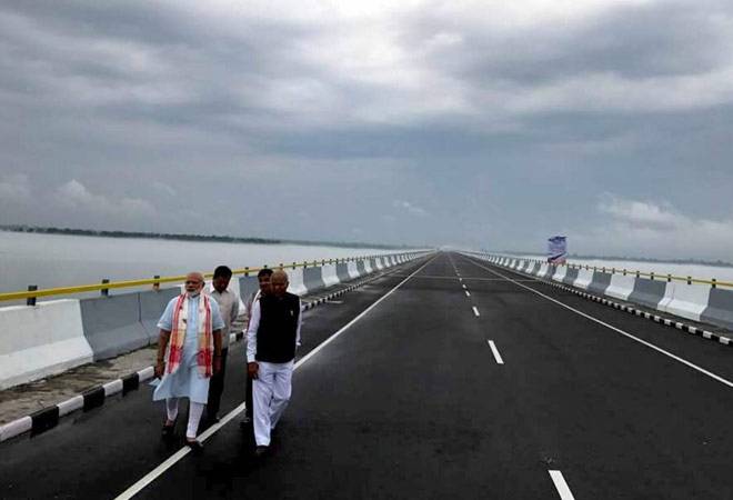 Three years of Narendra Modi government: Assam gets Bhupen Hazarika bridge, PM promises economic revolution in Northeast