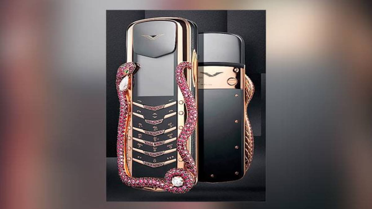 Vertu launches Signature Cobra feature phone at Rs 2.3 crore