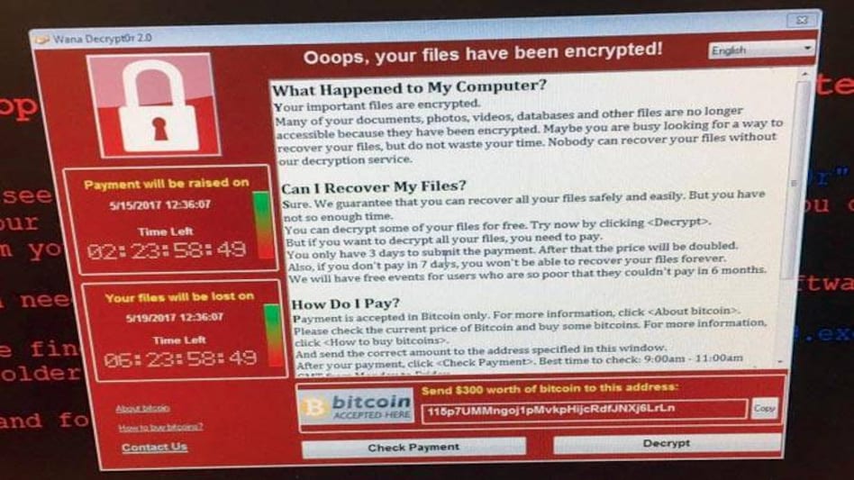WannaCry ransomware: Beware of malware as you log in today WannaCry ransomware: Beware of malware as you log in today