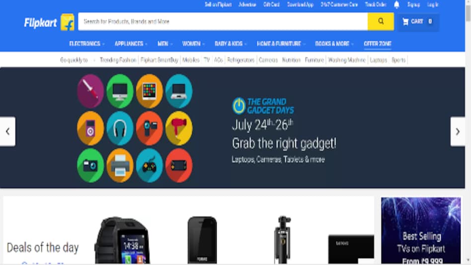 Flipkart's Grand Gadget sale starts today: All you need to know about deals on laptops, cameras and more Flipkart's Grand Gadget sale starts today: All you need to know about deals on laptops, cameras and more