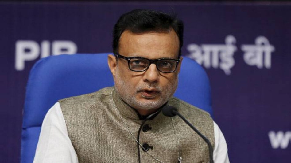 Revenue Secretary Hasmukh Adhia Revenue Secretary Hasmukh Adhia