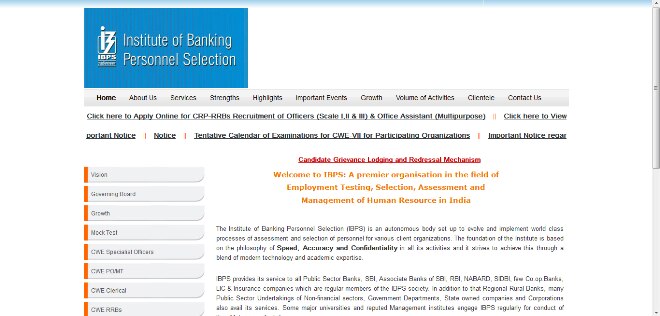 IBPS RRB 2017: Online registration process starts; check ibps.in