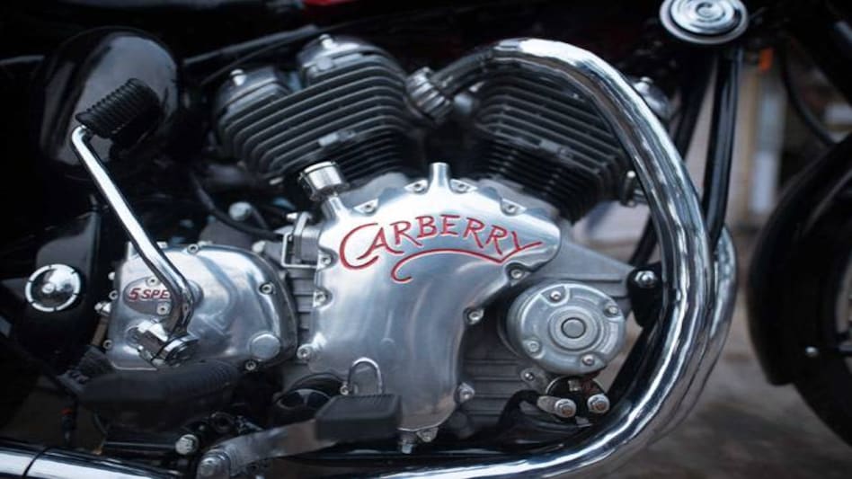 Carberry Motorcycles launches Royal Enfield V-twin 1000 cc engines for Rs 4.96 lakh Carberry Motorcycles launches Royal Enfield V-twin 1000 cc engines for Rs 4.96 lakh