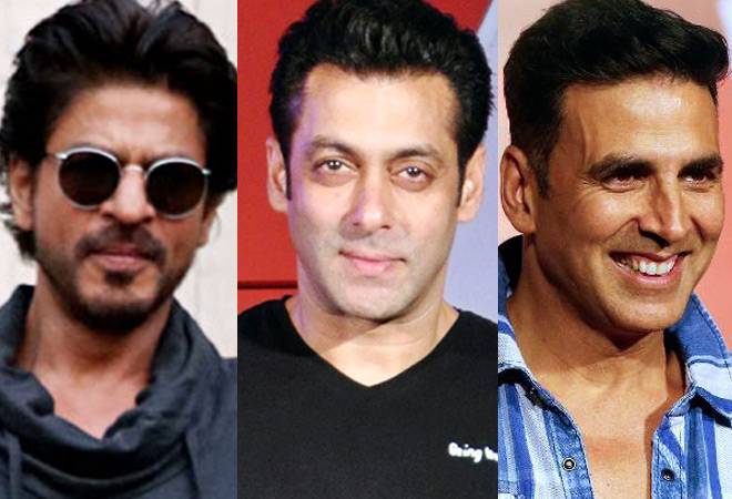 Shah Rukh Khan, Salman Khan, Akshay Kumar in Forbes highest paid actors list for the 3rd time