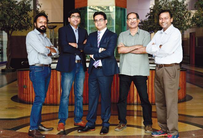 From Left to Right: Bala Girisaballa, CEO, Microsoft Accelerator in India, Srikrishna Ramamoorthy, Partner, Unitus Seed Fund, Sreedhar Prasad, Partner, KPMG India, Sharad Sharma, Co-founder, iSPIRT, and Shekhar Kirani, Partner, Accel From Left to Right: Bala Girisaballa, CEO, Microsoft Accelerator in India, Srikrishna Ramamoorthy, Partner, Unitus Seed Fund, Sreedhar Prasad, Partner, KPMG India, Sharad Sharma, Co-founder, iSPIRT, and Shekhar Kirani, Partner, Accel
