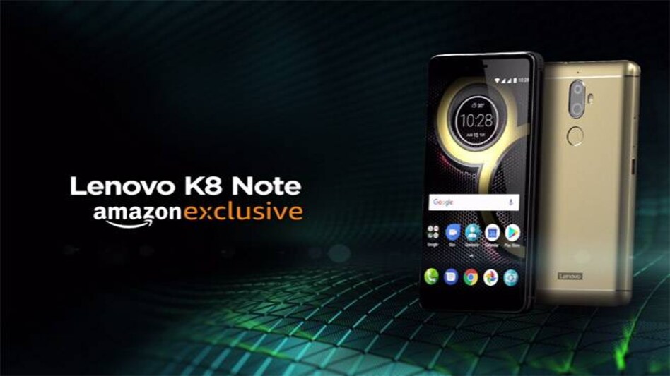Lenovo K8 Note with dual cameras, 10-core processor to go on sale on Amazon today Lenovo K8 Note with dual cameras, 10-core processor to go on sale on Amazon today
