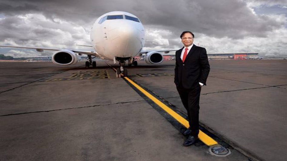 SpiceJet Chairman Ajay Singh at the Delhi airport (T3). Photo: Shekhar Ghosh SpiceJet Chairman Ajay Singh at the Delhi airport (T3). Photo: Shekhar Ghosh