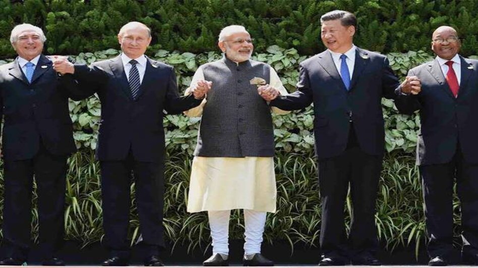 BRICS Summit kicks off; Xi Jinping, Modi display bonhomie BRICS Summit kicks off; Xi Jinping, Modi display bonhomie