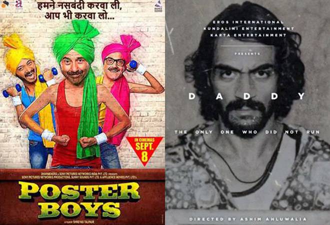 Box Office Collection: Another disappointing weekend for Bollywood, as Poster Boys, Daddy both earn only Rs 4 cr each