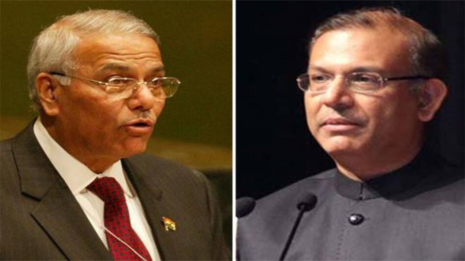 It's Yashwant Sinha versus Jayant Sinha on GDP growth: Son says GST and demonetisation are structural reforms, father missed it It's Yashwant Sinha versus Jayant Sinha on GDP growth: Son says GST and demonetisation are structural reforms, father missed it