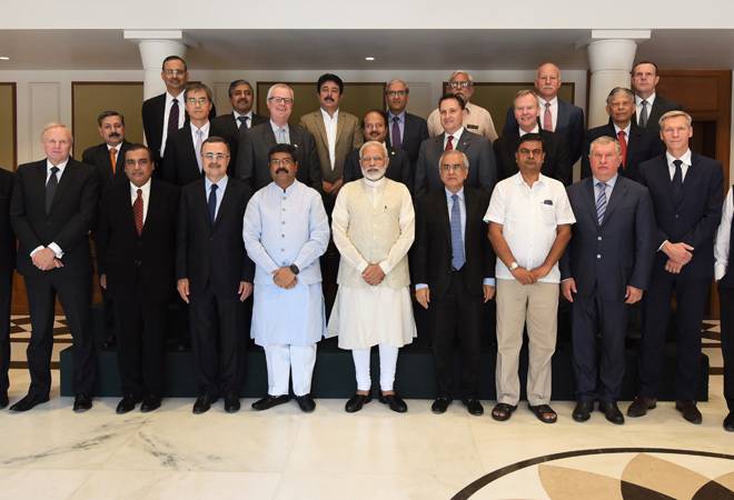 Modi looks to revive investment in oil and gas in meet with top global, Indian oil CEOs