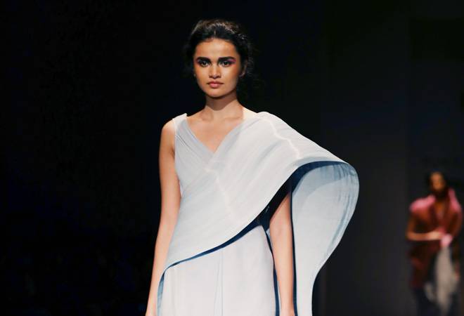 Rimzim Dadu opens India Fashion Week with a dazzling display of technique and technology