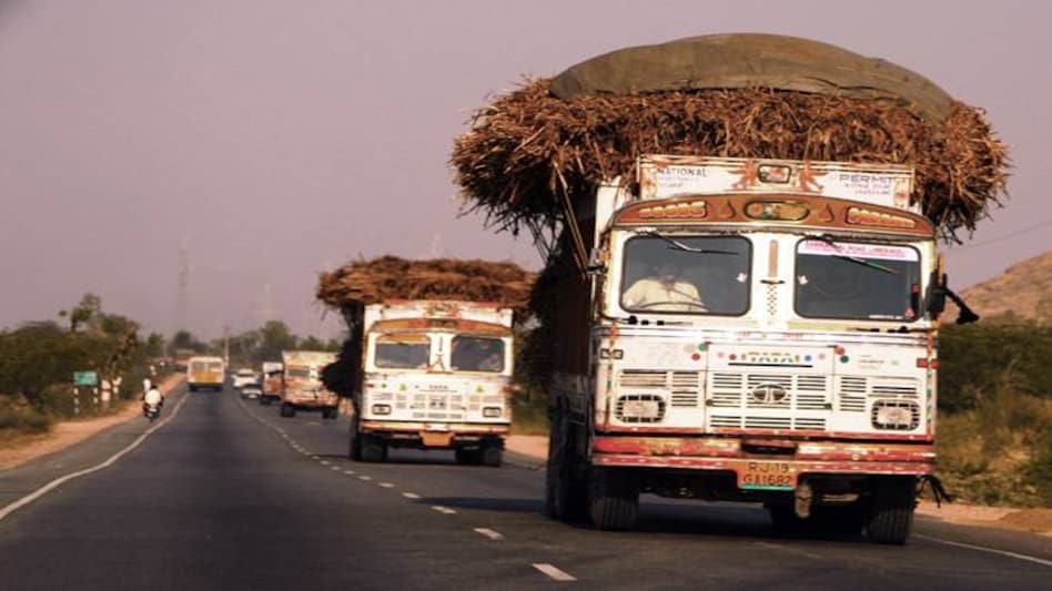 Truckers strike over GST and fuel prices to hit goods transport ahead of Diwali Truckers strike over GST and fuel prices to hit goods transport ahead of Diwali