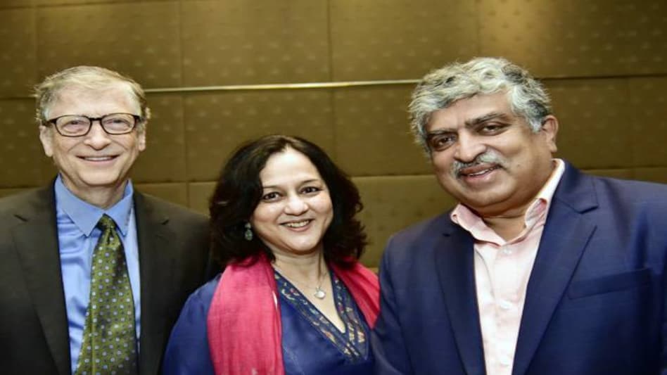 Nandan Nilekani, wife Rohini to donate half of their wealth under Giving Pledge: Here's why they are doing it Nandan Nilekani, wife Rohini to donate half of their wealth under Giving Pledge: Here's why they are doing it