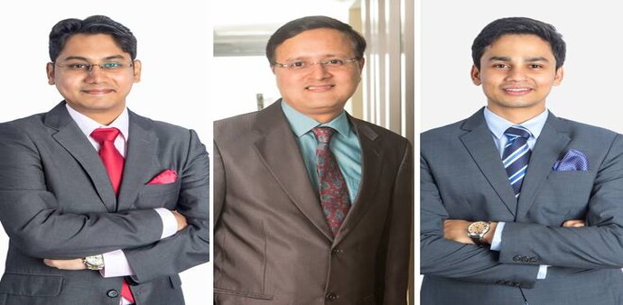 (From left) Rajeev Nair, Ashish Parwani, Archan Shah (From left) Rajeev Nair, Ashish Parwani, Archan Shah