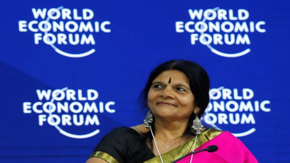 I have learnt lessons from the fractured world, says Chetna Sinha in Davos I have learnt lessons from the fractured world, says Chetna Sinha in Davos