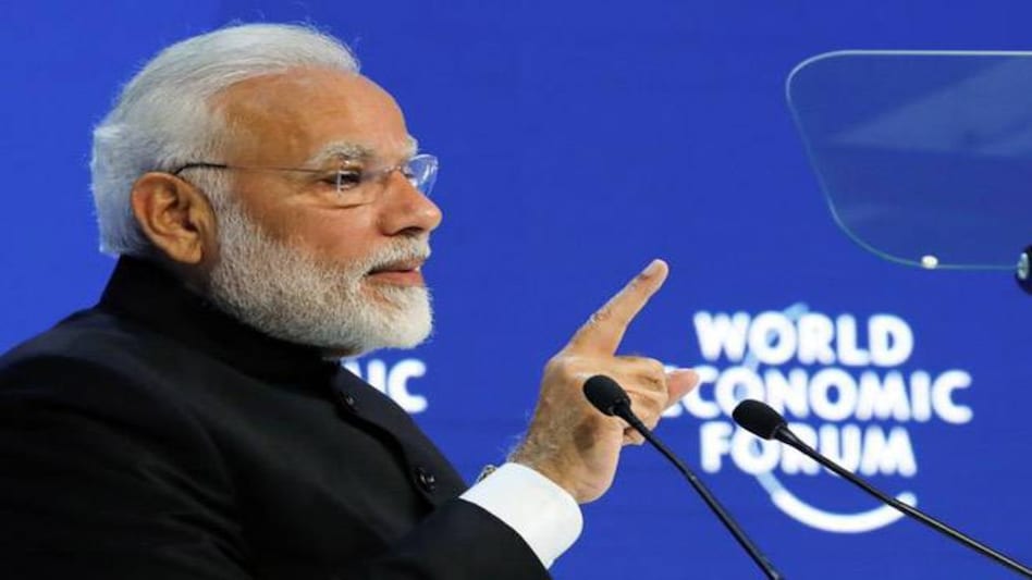 WEF 2018: PM Modi rolls out $5-trillion India dream in Davos WEF 2018: PM Modi rolls out $5-trillion India dream in Davos