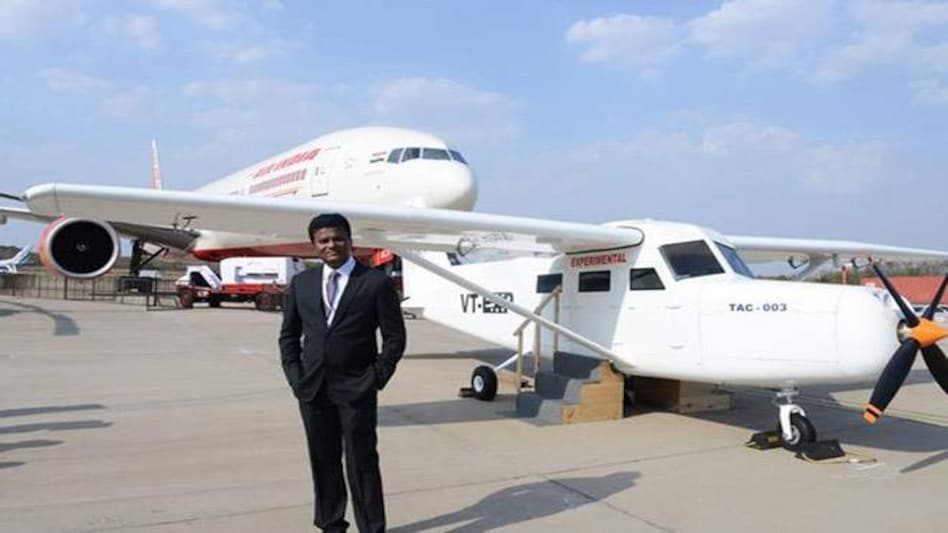 Pilot who built aircraft on rooftop signs Rs 35K-crore pact with Maha to make 1st plane factory of India Pilot who built aircraft on rooftop signs Rs 35K-crore pact with Maha to make 1st plane factory of India