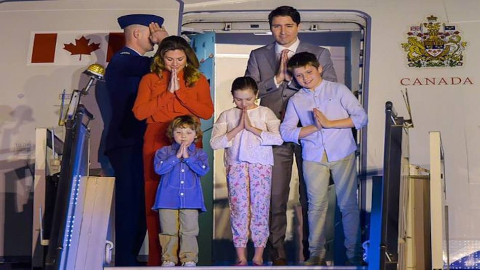 Canadian PM Trudeau begins 7-day India visit to boost ties Canadian PM Trudeau begins 7-day India visit to boost ties