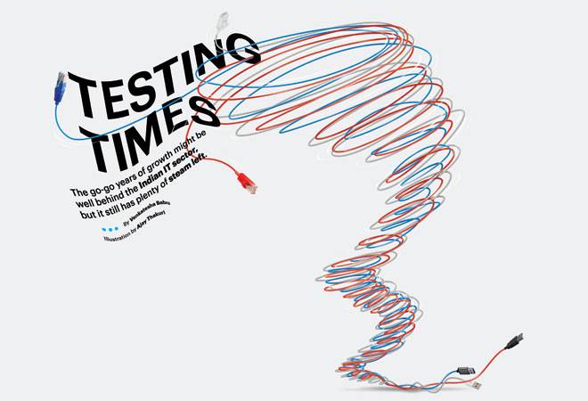 $116 billion worth of software and services exported by India in FY2016/17; doubling over the last six years (Illustration By Ajay Thakuri) $116 billion worth of software and services exported by India in FY2016/17; doubling over the last six years (Illustration By Ajay Thakuri)