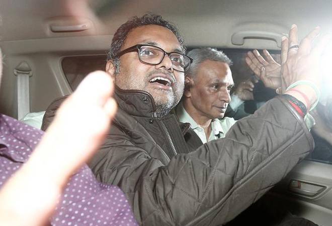 Karti Chidambaram sent to Tihar jail till March 24; asks for separate cell, security