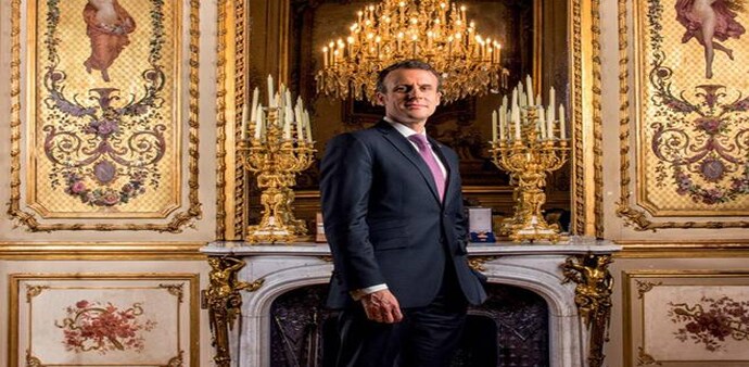 French President Emmanuel Macron. Photo: Bandeep Singh French President Emmanuel Macron. Photo: Bandeep Singh