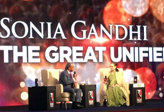 BJP's 'Achhe Din' will turn into Vajpayee's 'Shining India', says Sonia Gandhi at India Today Conclave BJP's 'Achhe Din' will turn into Vajpayee's 'Shining India', says Sonia Gandhi at India Today Conclave