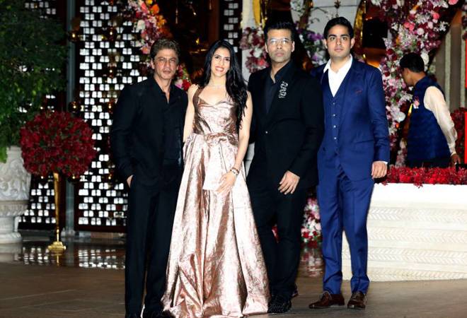 Mukesh Ambani hosts party for Akash Ambani, Shloka Mehta: SRK, Aishwarya, Katrina attend the bash
