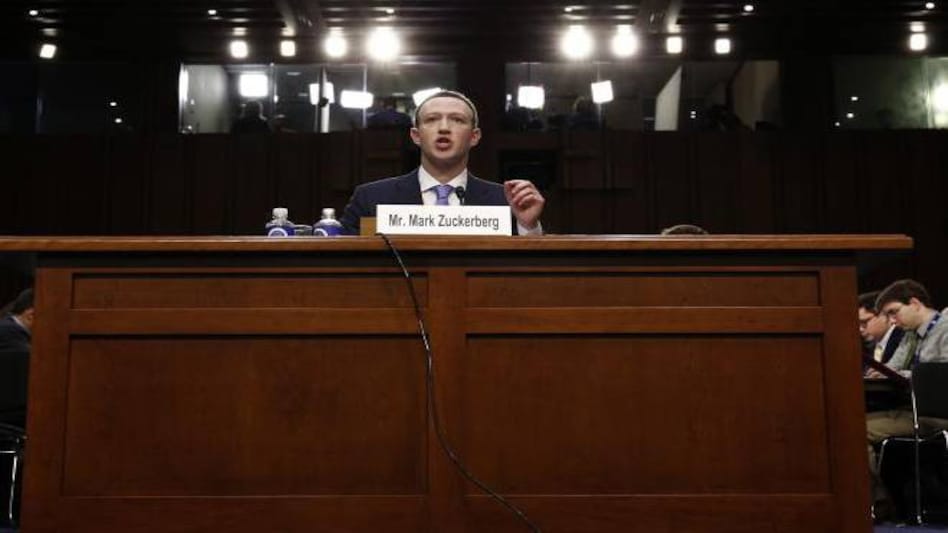 Mark Zuckerberg testifies before a joint Senate Judiciary and Commerce Committees hearing. REUTERS Mark Zuckerberg testifies before a joint Senate Judiciary and Commerce Committees hearing. REUTERS