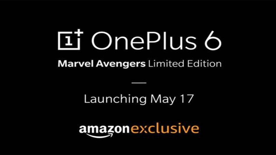 OnePlus 6 Avengers Infinity War Limited Edition coming to India on May 17 OnePlus 6 Avengers Infinity War Limited Edition coming to India on May 17