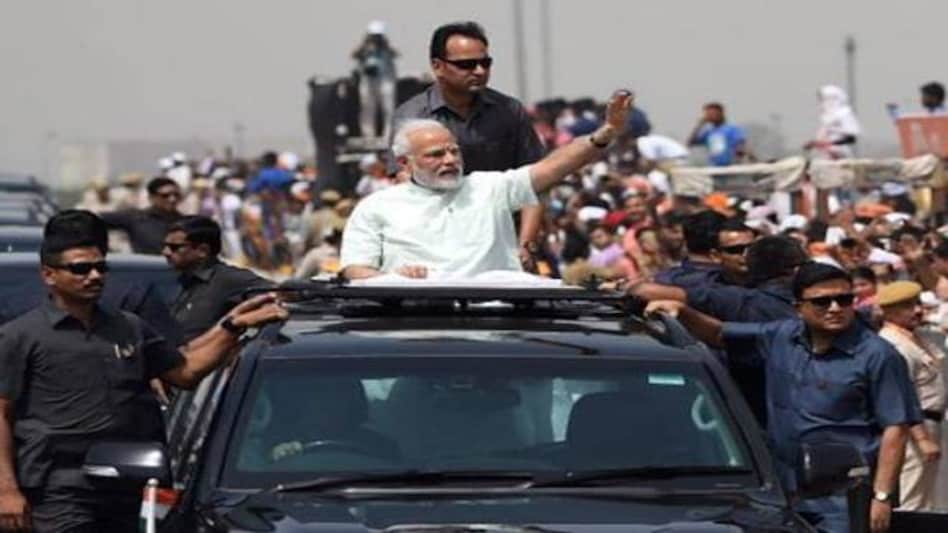 PM Narendra Modi during inauguration of Delhi-Meerut Expressway PM Narendra Modi during inauguration of Delhi-Meerut Expressway