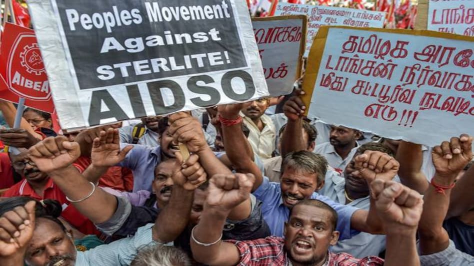 The protests have been on for nearly 100 days. Photo: PTI The protests have been on for nearly 100 days. Photo: PTI