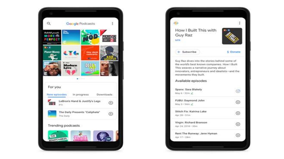 Google launches standalone podcast app; more than 2 million pods available Google launches standalone podcast app; more than 2 million pods available