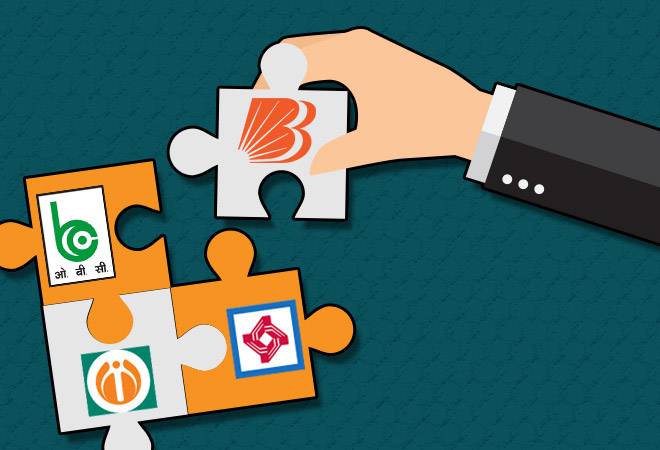 Govt mulls merger of Bank of Baroda, IDBI Bank, Oriental Bank, Central Bank: Report Govt mulls merger of Bank of Baroda, IDBI Bank, Oriental Bank, Central Bank: Report