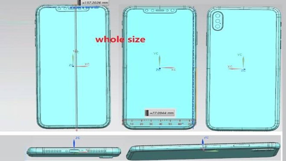 Will iPhone X Plus have triple camera lens? These leaked schematics suggest so Will iPhone X Plus have triple camera lens? These leaked schematics suggest so