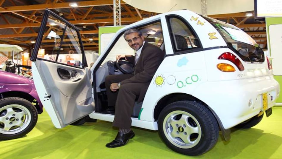 Chetan Maini, founder of Reva, the first electric car of Indi. Image: Reuters Chetan Maini, founder of Reva, the first electric car of Indi. Image: Reuters
