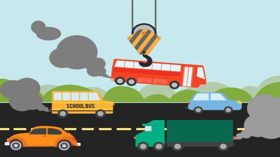 Thousands of polluting trucks, buses to be taken be off road in next two years Thousands of polluting trucks, buses to be taken be off road in next two years