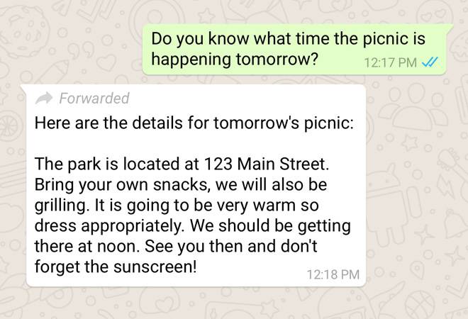 WhatsApp's new update to reach devices soon; feature to take on fake forwards