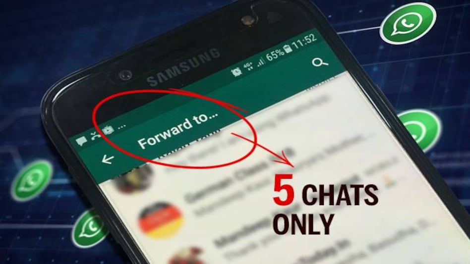 Fighting fake news: WhatsApp to limit message forwarding to 5 chats in India Fighting fake news: WhatsApp to limit message forwarding to 5 chats in India