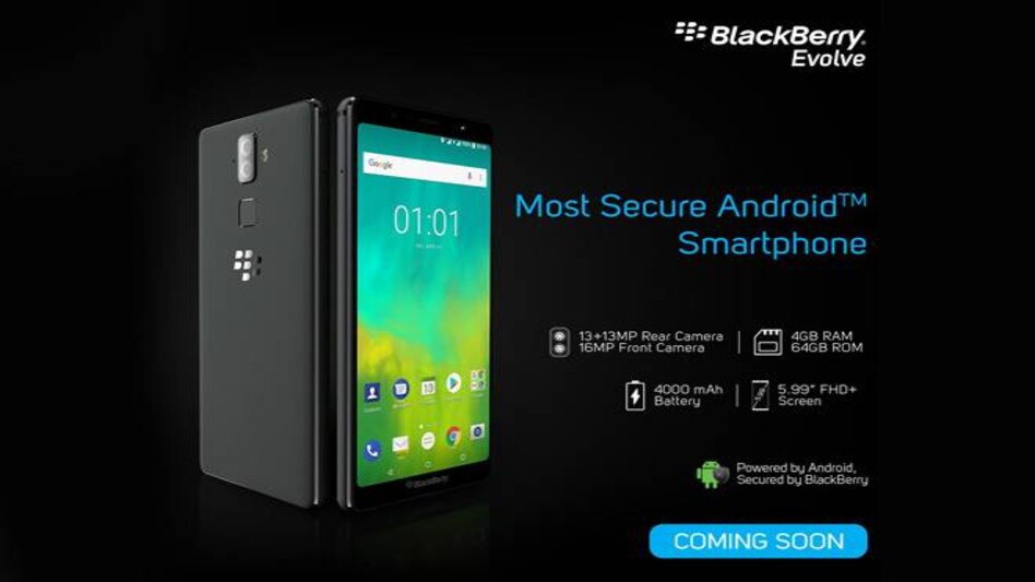 Blackberry launches Evolve, Evolve X; prices, features, availability Blackberry launches Evolve, Evolve X; prices, features, availability