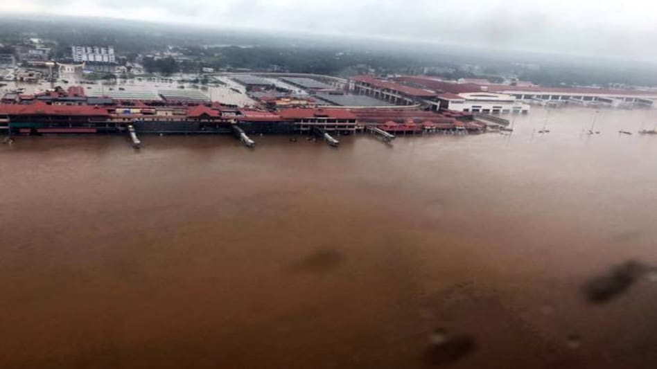Kerala floods: Kochi airport suffers Rs 250 crore damage Kerala floods: Kochi airport suffers Rs 250 crore damage